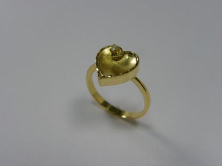 Anel Prossimo em Ouro 18K e Brilhante